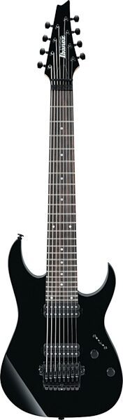 Ibanez RG2228A Prestige Electric Guitar with Case, 8-String, Black