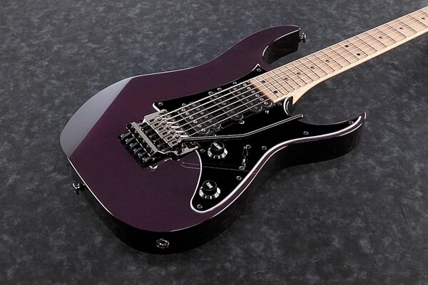 Ibanez RG655M Prestige Electric Guitar (with Case), Subterranean Purple Body Top