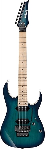Ibanez RG752AHM Prestige Electric Guitar, 7-String (with Case), Nebula Gray Flat