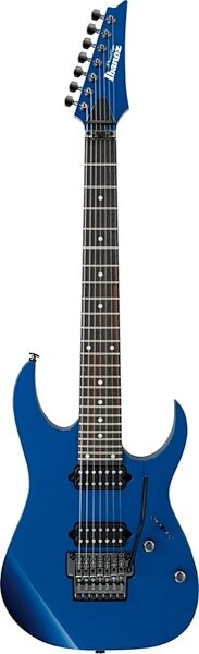 Ibanez RG752 Electric Guitar, 7-String (with Case), Cobalt Blue