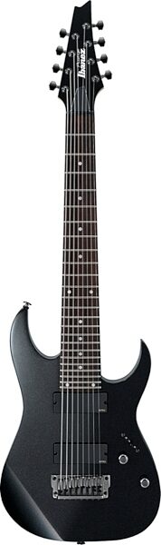 Ibanez RG852 Electric Guitar, 8-String (with Case), Galaxy Black