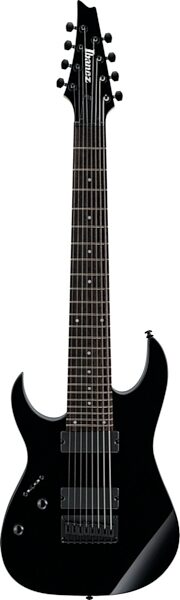 Ibanez RG8 Left-Handed Electric Guitar, 8-String, Black
