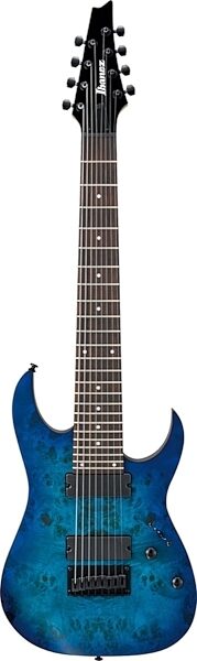 Ibanez RG8PB Electric Guitar, 8-String, Sapphire Blue Flat