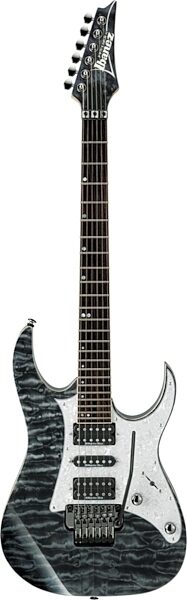 Ibanez RG950QM Premium Electric Guitar (with Gig Bag), Black Ice