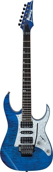 Ibanez RG950QM Premium Electric Guitar (with Gig Bag), Cobalt Blue
