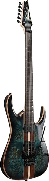 Ibanez RGA20P1PB Premium Electric Guitar (with Gig Bag), Cosmic Blue Burst, Action Position Back