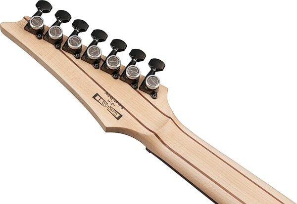 Ibanez RGA217P1PB Premium Electric Guitar, 7-String (with Gig Bag), Deep Twilight Burst, Action Position Back
