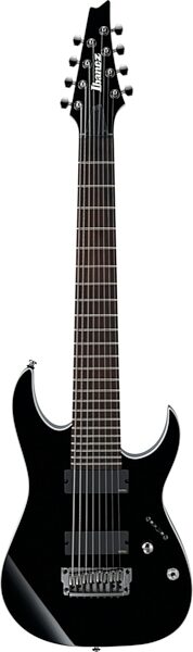 Ibanez RGIR28FE Iron Label Electric Guitar, 8-String, Black