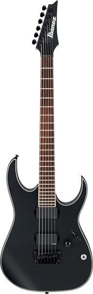 Ibanez RGIR30BFE Iron Label Electric Guitar, Black Flat
