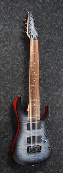 Ibanez RGIR9FME Iron Label Electric Guitar, 9-String, Angled Side