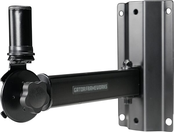 Gator Adjustable Wall-Mount Speaker Brackets, New, Action Position Back