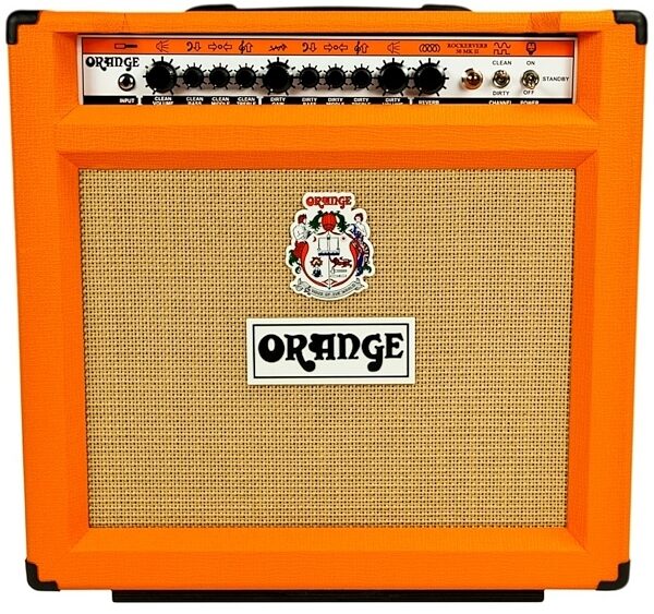 Orange RK50TCMKII112 Rockerverb 50 MKII Guitar Combo Amplifier (50 Watts, 1x12"), Main