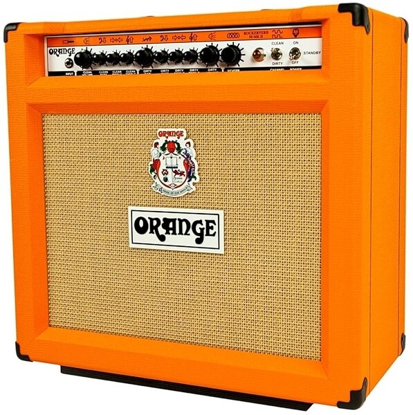 Orange RK50TCMKII112 Rockerverb 50 MKII Guitar Combo Amplifier (50 Watts, 1x12"), Right