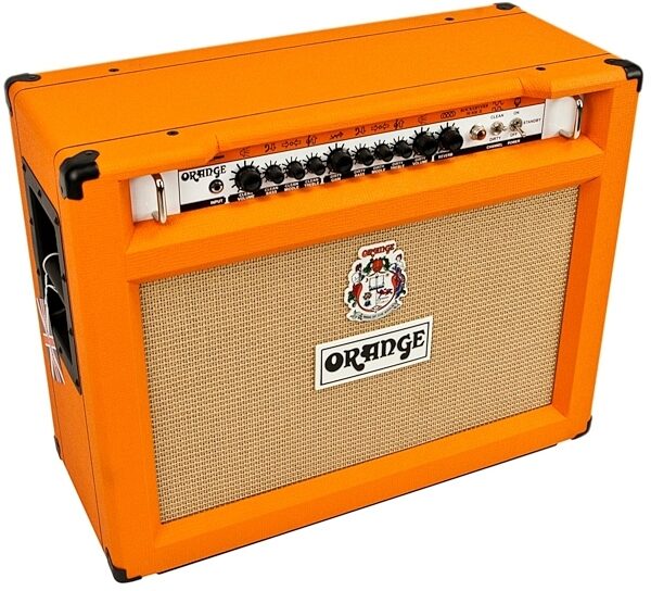 Orange RK50TCMKII212 Rockerverb 50 MKII Guitar Combo Amplifier (50 Watts, 2x12"), Left