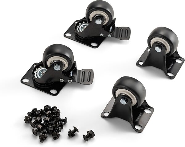 On-Stage RKD1000C Casters for Knock Down Racks, New, Detail Front