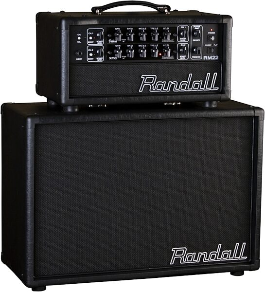 Randall RM22HDX Guitar Amplifier Head (18 Watts), Stacked (Optional Cab NOT Included)