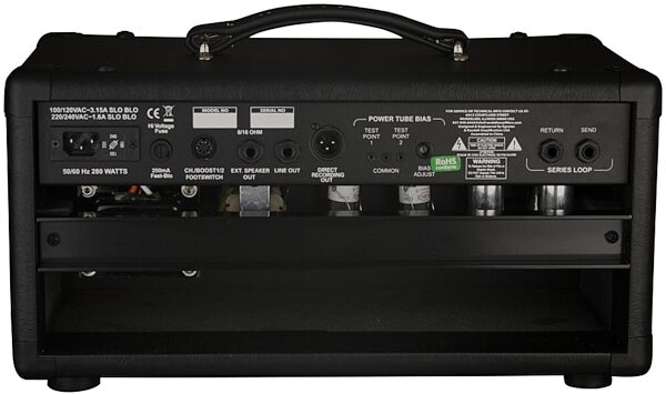 Randall RM22HDX Guitar Amplifier Head (18 Watts), Back