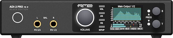 RME ADI-2 PRO FS R Black Edition AD/DA Audio Converter, New, Front
