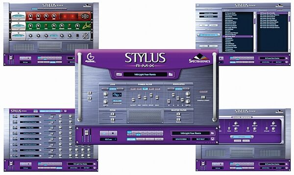 Spectrasonics Stylus RMX XPanded Software (Mac and Windows), Main