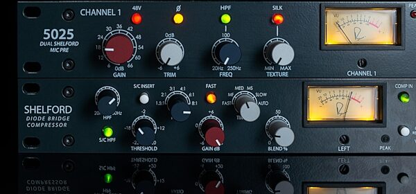 Rupert Neve Designs Shelford Bundle: 5025 Dual Shelford Mic Pre + Shelford Diode Bridge Compressor, New, Bundle