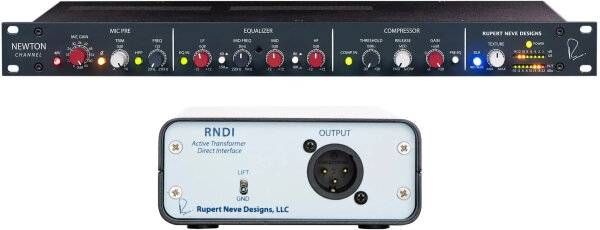 Rupert Neve Designs Newton Channel Microphone Preamp/EQ/Compressor, Bundle with RNDI, Main