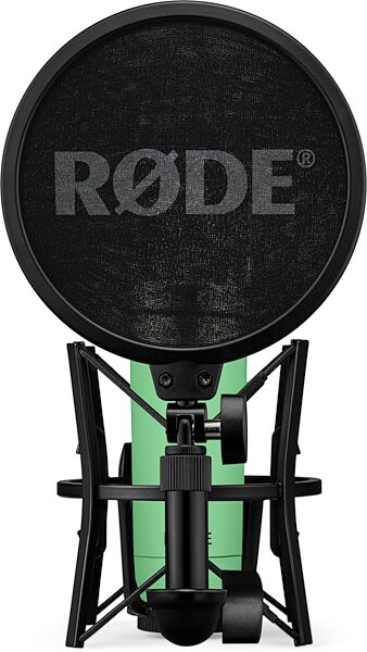 Rode NT1 Signature Series Studio Condenser Microphone, Green, Blemished, Pop Filter
