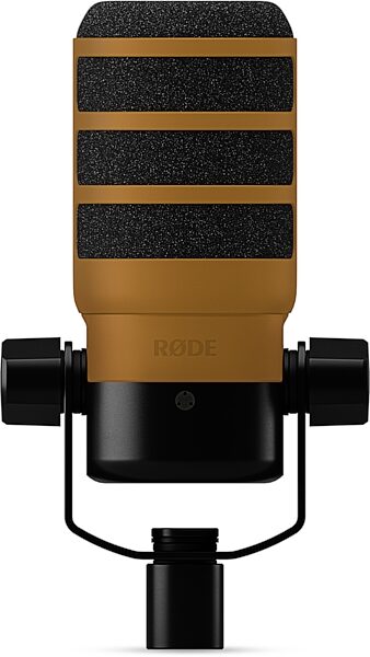 Rode WS14 Pop Filter for PodMic or PodMic USB, Orange, Action Position Front