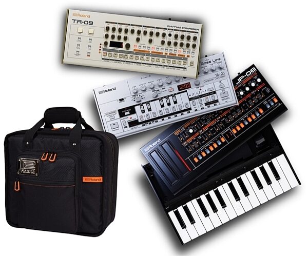 Roland Boutique Series Synthesizer Bundle with JP-08, TB-03 and TR-09, Main