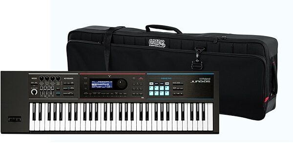 Roland JUNO-DS61 Synthesizer Keyboard, 61-Key, roalndjunods61-with-bag