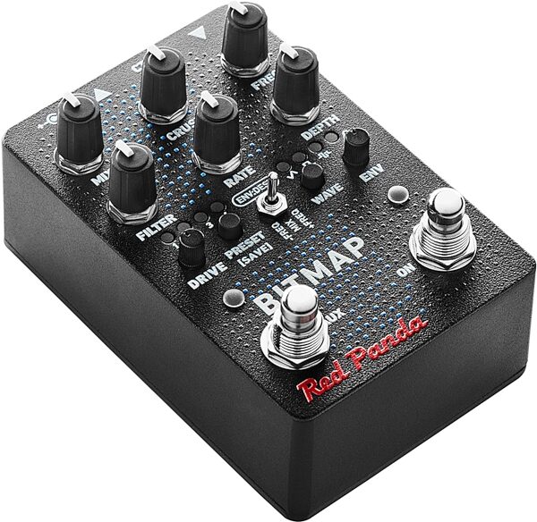 Red Panda Bitmap 2 Reduction and Modulation Pedal, Action Position Back