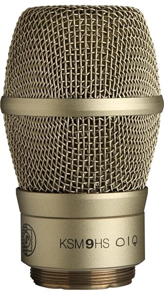 Shure KSM9HS Microphone Capsule Head for Shure Wireless Handheld Transmitters, Champagne, RPW182, Main