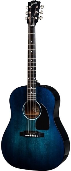 Gibson Limited Edition 2018 J-45 Denim Blue Acoustic-Electric Guitar (with Case), Main
