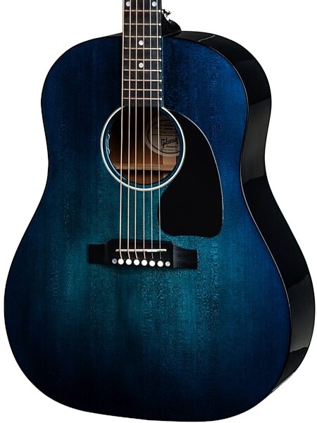 Gibson Limited Edition 2018 J-45 Denim Blue Acoustic-Electric Guitar (with Case), Body