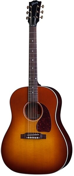 Gibson 2015 Limited Edition J45 Acoustic-Electric Guitar (with Case), Ice Tea Burst