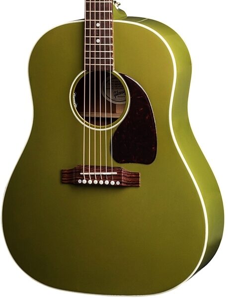 Gibson Limited Edition 2018 J-45 Olive Green Acoustic-Electric Guitar (with Case), Body