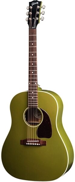 Gibson Limited Edition 2018 J-45 Olive Green Acoustic-Electric Guitar (with Case), Main