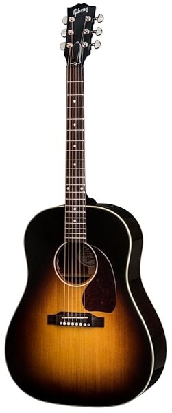 Gibson 2018 J-45 Acoustic-Electric Guitar, Left-Handed (with Case), Main