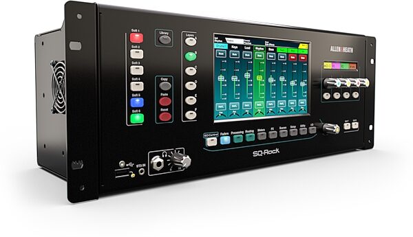 Allen and Heath SQ-Rack Digital Mixer, New, Action Position Back