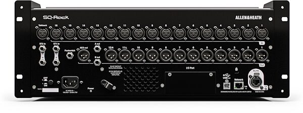 Allen and Heath SQ-Rack Digital Mixer, New, Action Position Back