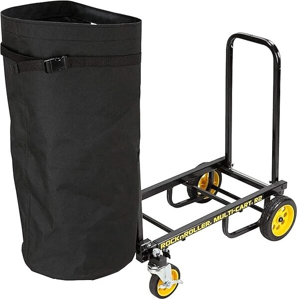 RocknRoller Handle Bag with Rigid Bottom, Fits R2 Carts, RSA-HBR2, Action Position Back