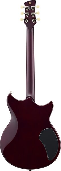 Yamaha Revstar Standard RSS20L Left-Handed Electric Guitar (with Gig Bag), Black, Action Position Back