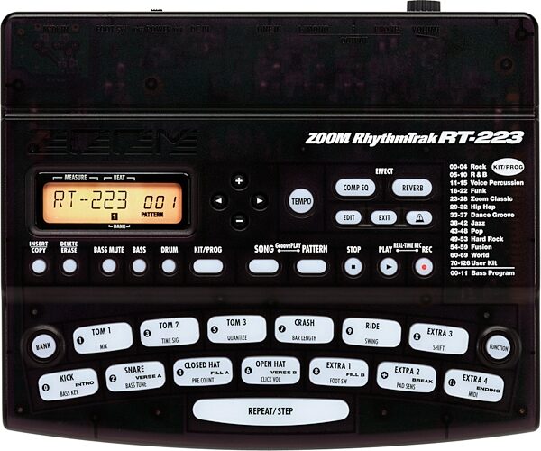 Zoom RT-223 Rhythm Trak Drum Machine, Main