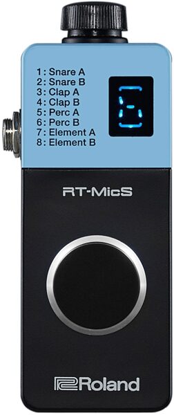 Roland RT-MicS Hybrid Drum Microphone and Trigger, Top