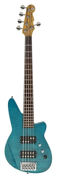 Reverend Mercalli 5 FM Electric Bass, 5-String, Turquoise