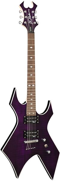 B.C. Rich Revenge Warlock Electric Guitar, Transparent Purple
