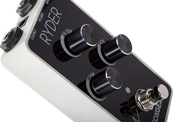 Foxgear Ryder Distortion Pedal, Action Position Back