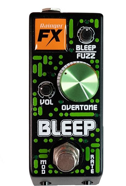 Rainger FX Bleep Fuzz Pedal with Igor Controller, Action Position Back
