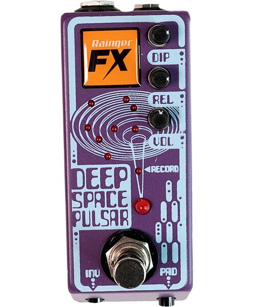 Rainger FX Deep Space Pulsar Pedal with Igor Controller, New, Action Position Back