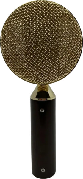 Pinnacle Microphones Fat Top Ribbon Microphone Pair, Brown, Brown Rear