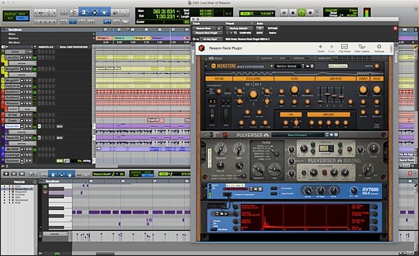 Reason 11 Standard - Upgrade from Reason Intro/Lite/Essentials, Reason 11 as a Pro Tools Plug-in